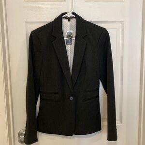 Express suit jacket, blazer, charcoal, size 2, new with tags